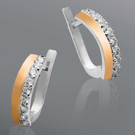 Гарнітур зі срібла і золота «Амалія» Гарнітур зі срібла і золота «Амалія»