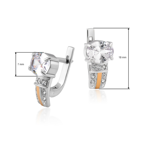 Гарнитур «Адель» из серебра и золота с камнями