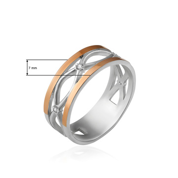 Женское кольцо «Лиана»