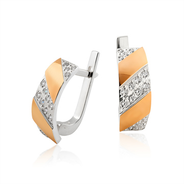 Гарнітур з фіанітами «Мері»