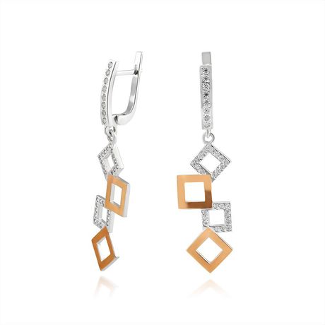 Комплект зі срібла і золота «Фрітаун»