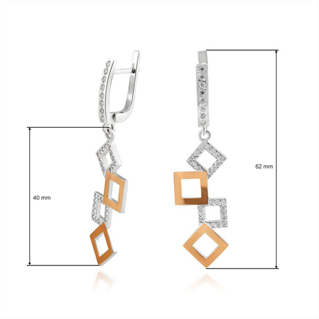 Длинные серьги «Фритаун»