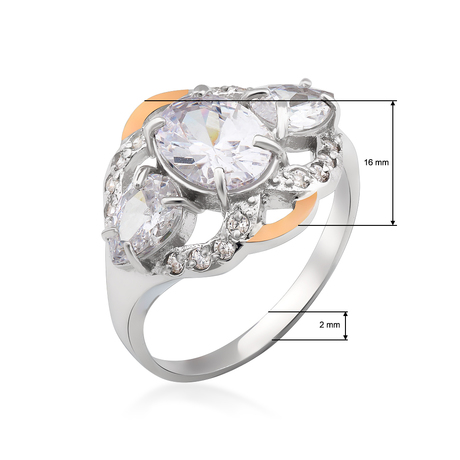 Комплект з цирконами «Вальс»