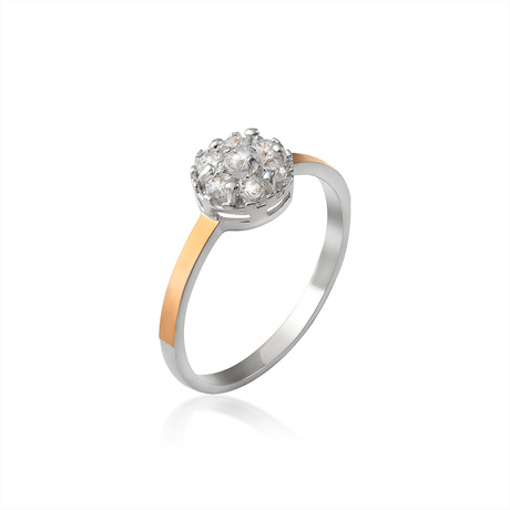 Набір прикрас з білими фіанітами «Шеффілд»