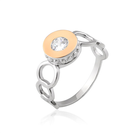 Кольцо "Глория" с цирконием Кольцо "Глория" с цирконием