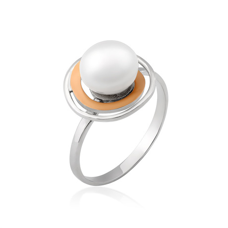  Каблучка «Перлина» з культивованими перлами