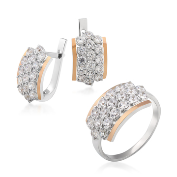 Жіночий гарнітур «Мрія» з каменями