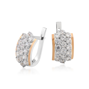 Женские серьги «Мечта» с камнями