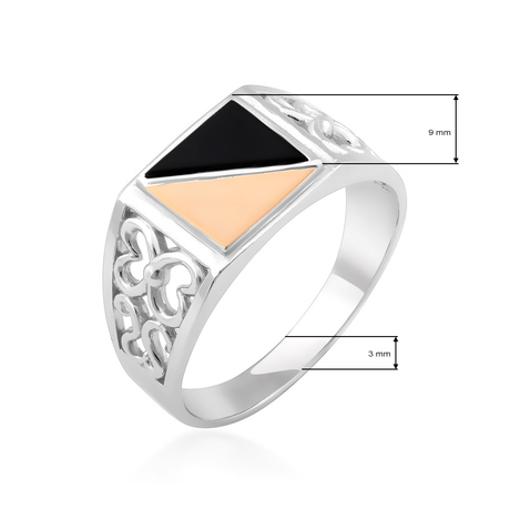 Перстень с ониксом