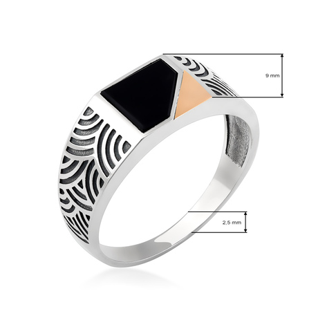 Печатка с ониксом