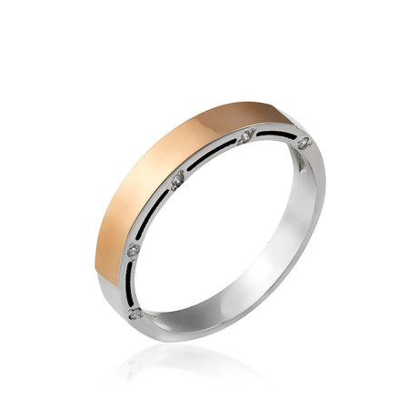 Обручальное кольцо «Оскар» с фианитами