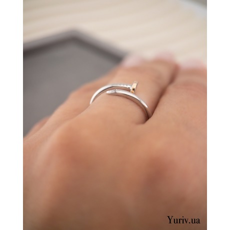 Каблучка «Гвіздок» в стилі Cartier