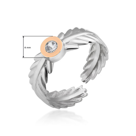 Кольцо с фианитом «Верона»