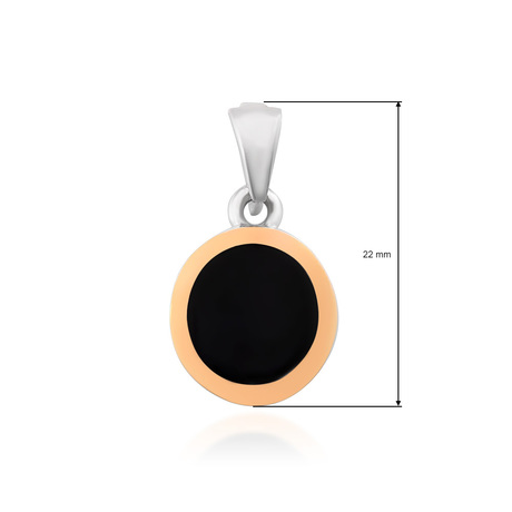 Підвіска із золотою вставкою «Кал'ярі»