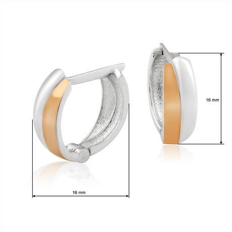 Сережки «Дакота» без каменів