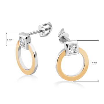 Серьги-гвоздики «Хьюстон» Серьги-гвоздики «Хьюстон»