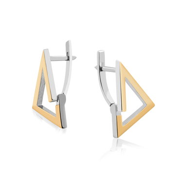 Сережки «Трикутники»