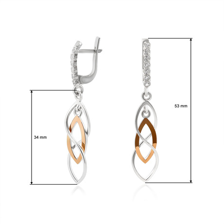 Довгі сережки «Едем»