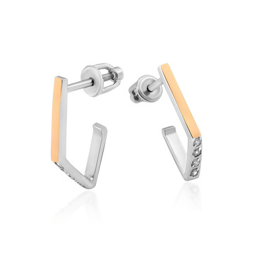 Серьги-гвоздики «Мерси»